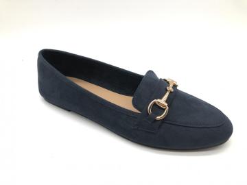 Low Heel Loafer Slip On Comfortable Work Flats