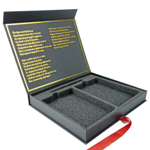 Luxus kundenspezifische Magnetfolienverpackungskosmetikbox