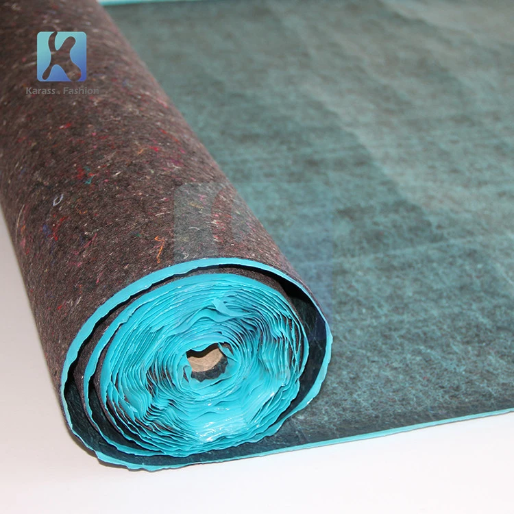 Blue Waterproof Protective Industrial Rug