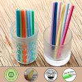 Short Reusable Silicone Straws for Drinking