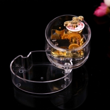 Oval Music Box; Stationery Box Music Boxes; Practical Gift For Children?