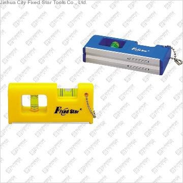 Plastic Mini Spirit Level With Key Chain,FSB-09