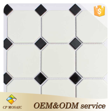 Antique ceramic mosaic wall decoration hotel ceramic pool mosaic white ceramic mosaic for bathroom