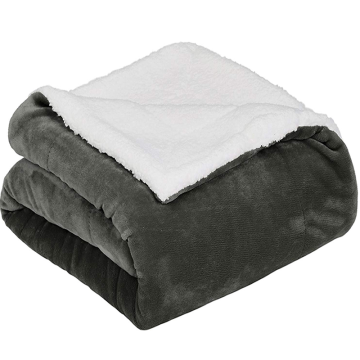 sherpa pet dog blanket car lap microfiber blanket