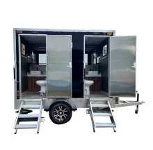 Youya 10 Feet Portable Restroom Trailer - Mobile Toilet Trailers