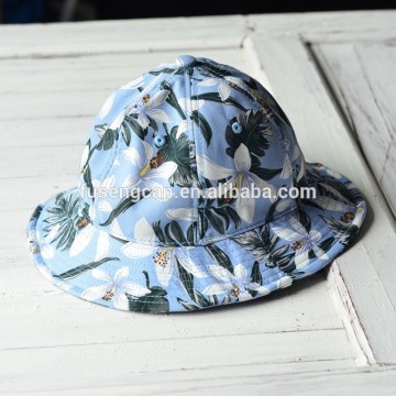 Korea's new flowers fisherman hat