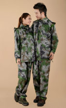 Maiyu unisex camo military poncho raincoat
