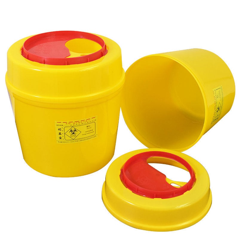 caja de eliminación de objetos punzantes sharps disposal box