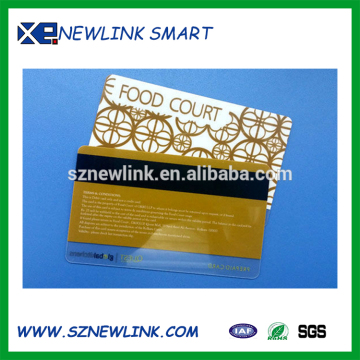 Plastic PVC Cards with magnetic &Signature Stripe