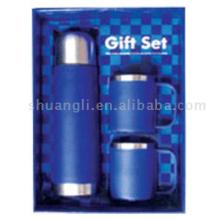 stainless steel thermos mug gift set