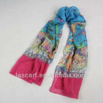 Ladies' fashion multicolor scarf