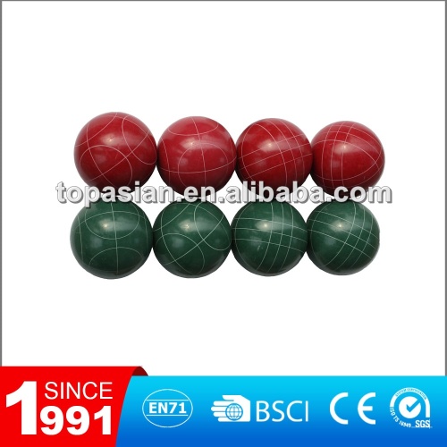 Garden resin bocce ball / Bocce ball set / Bocce ball game