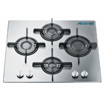 Utensilios de cocina de acero inoxidable de 4 quemadores