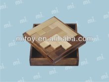 wooden puzzle box game from ICTI maker