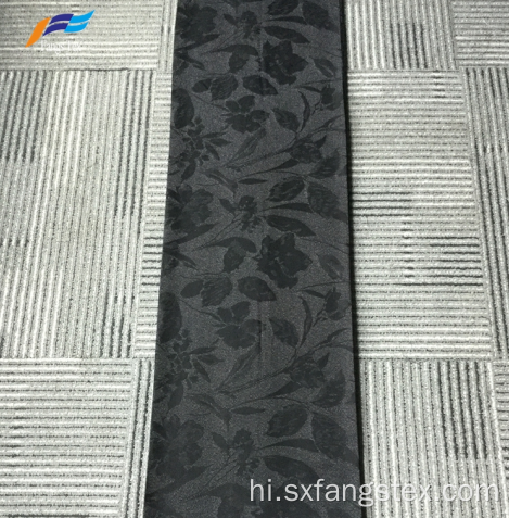 Cusrom पॉलिएस्टर Marvijet Jacquard औपचारिक काले कपड़े