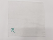 Bamboo cotton muslin face cloth