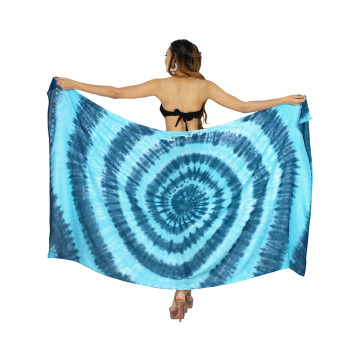 Wholesale Custom Tie-Dye Sarongs and Bikini Wraps for Girls