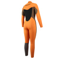 Seaskin 4mm Neoprena Sexy Surfing Fullsuit untuk Wanita