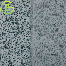 Floral Uniform Shirts Cotton Polyester Waffle Fabric HS Code