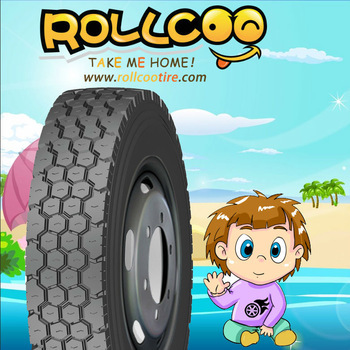 ling long tires,rollcoo tires dumping trucks(Drive)