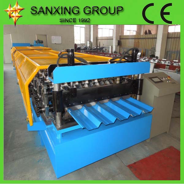 galvanized roofing sheet roll forming machine seamer seaming