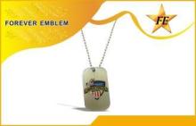 Couple Personalised Dog Tags With Etched Graphics , Printin