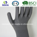 Polyester Shell PVC Dots Safety Work Glove