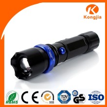 Adjustable Focus Zoom led laser flashlight