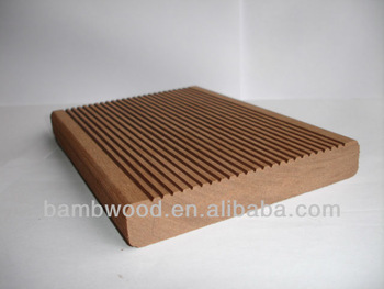 Good quality composite vinyl decking/wpc decking