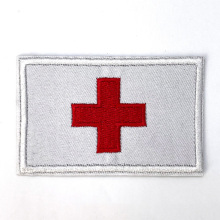 World Flags 3D Embroidery Patches - Fastener Fabric Logo Sew-On Patches