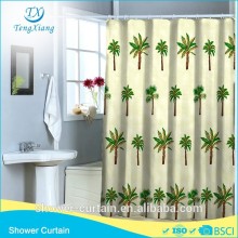 Polyester Fabric Tree Printed Shower Curtain
