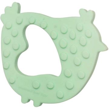 Baby tand Toy Chick Textured Silicone Teether