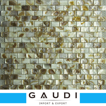 Natural mother of pearl shell mosaic tile