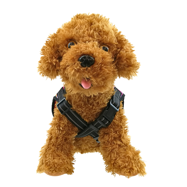 manejar seguridad durable acolchado ajustable reflectante transpirable chaleco perro correa para el pecho arnés para mascotas