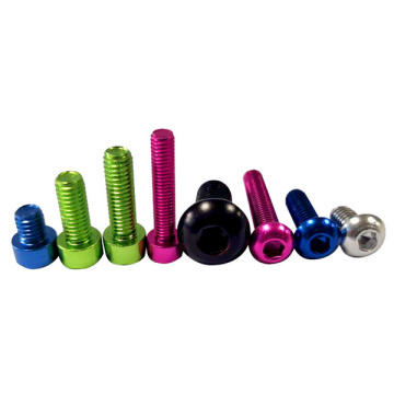 M3 Socket Head Color Anodized Aluminum Screw