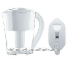 Water purifier pitcher/filter pitcher with counter