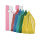 Chaleco de plastico no tejido para compras bolsas de polietileno de alta densidad LDPE tamano personalizado