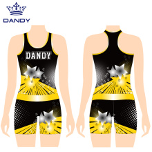 Shining Girl sans manches Warm Up Wear Uniformes Cheerleading