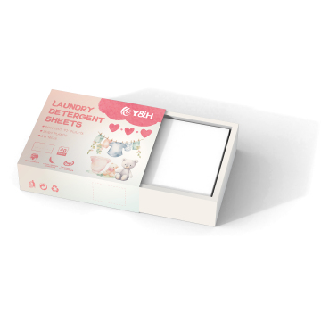 Water Soluble Dishwasher Detergent Sheet