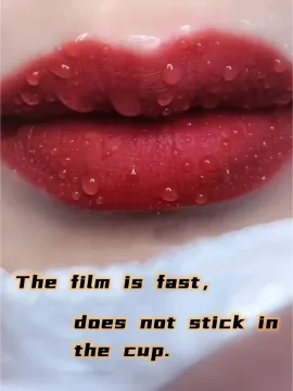 Matte non-stick cup lip glaze