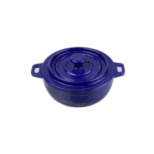 Enameled cast iron cocotte