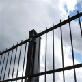double wire welded fence panel