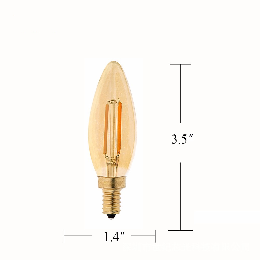 Compact Quality Led BulbsofLong Skinny Light Bulb