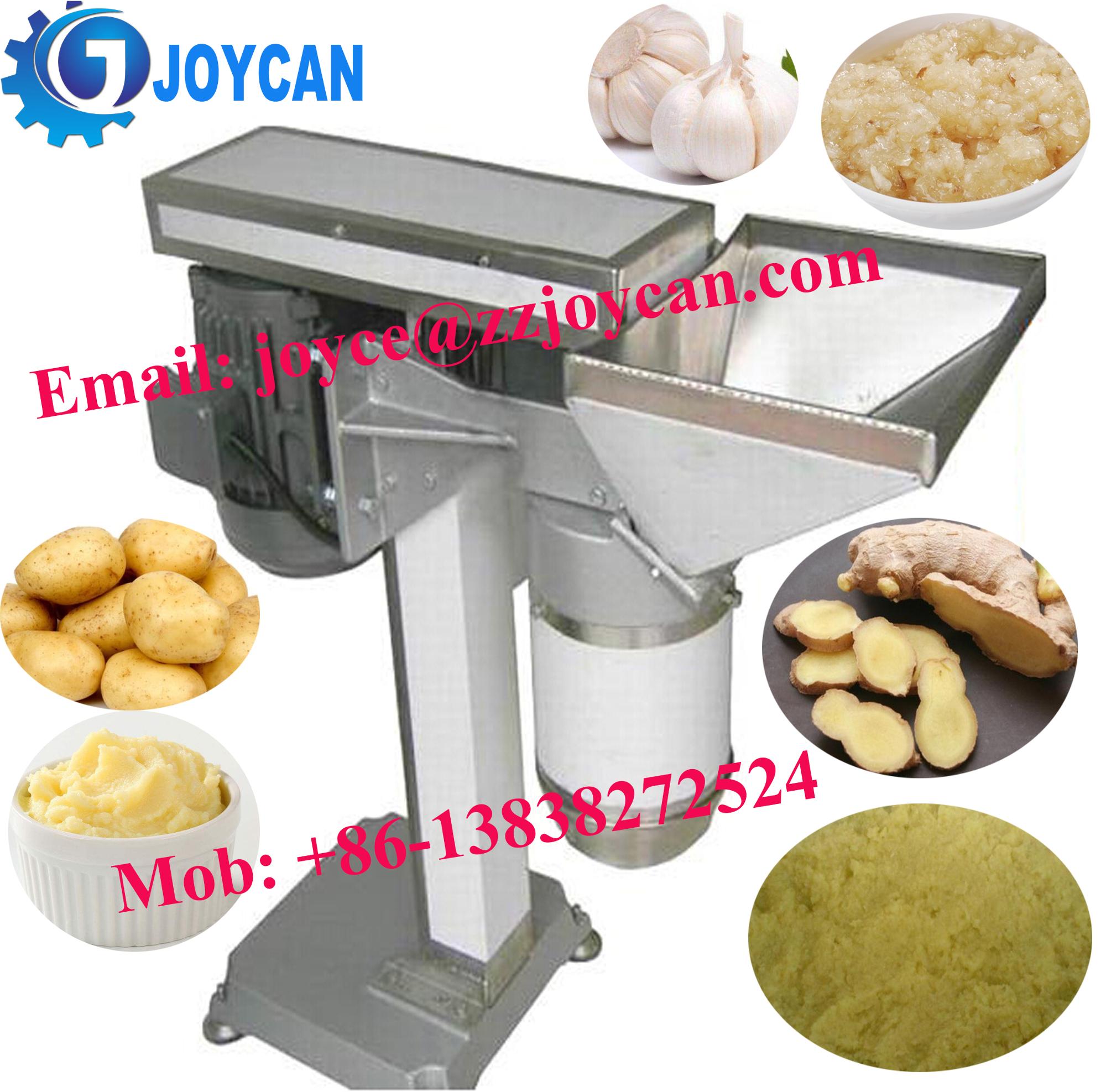 Professional mashed potato grinding machine Automatic ginger garlic paste making machine