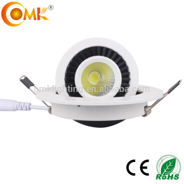 COB Down light 360 degree led 180 degree adjustable ceiling light spot light