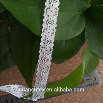 Silver African Cord Trimming Lace Nylon Spandex Fabric Trimming For Apparel&Garment Accessories