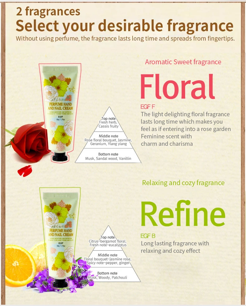 Hot Sale Customized Organic Handcream Anti Wrinkle Anti Chapping Moisturizing Hand Whitening Cream