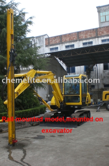 rock drill mounted on excavator,Hydraulic rock drill,crawler drill