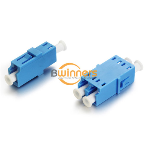 Acoplador de fibra azul LC UPC SX DX