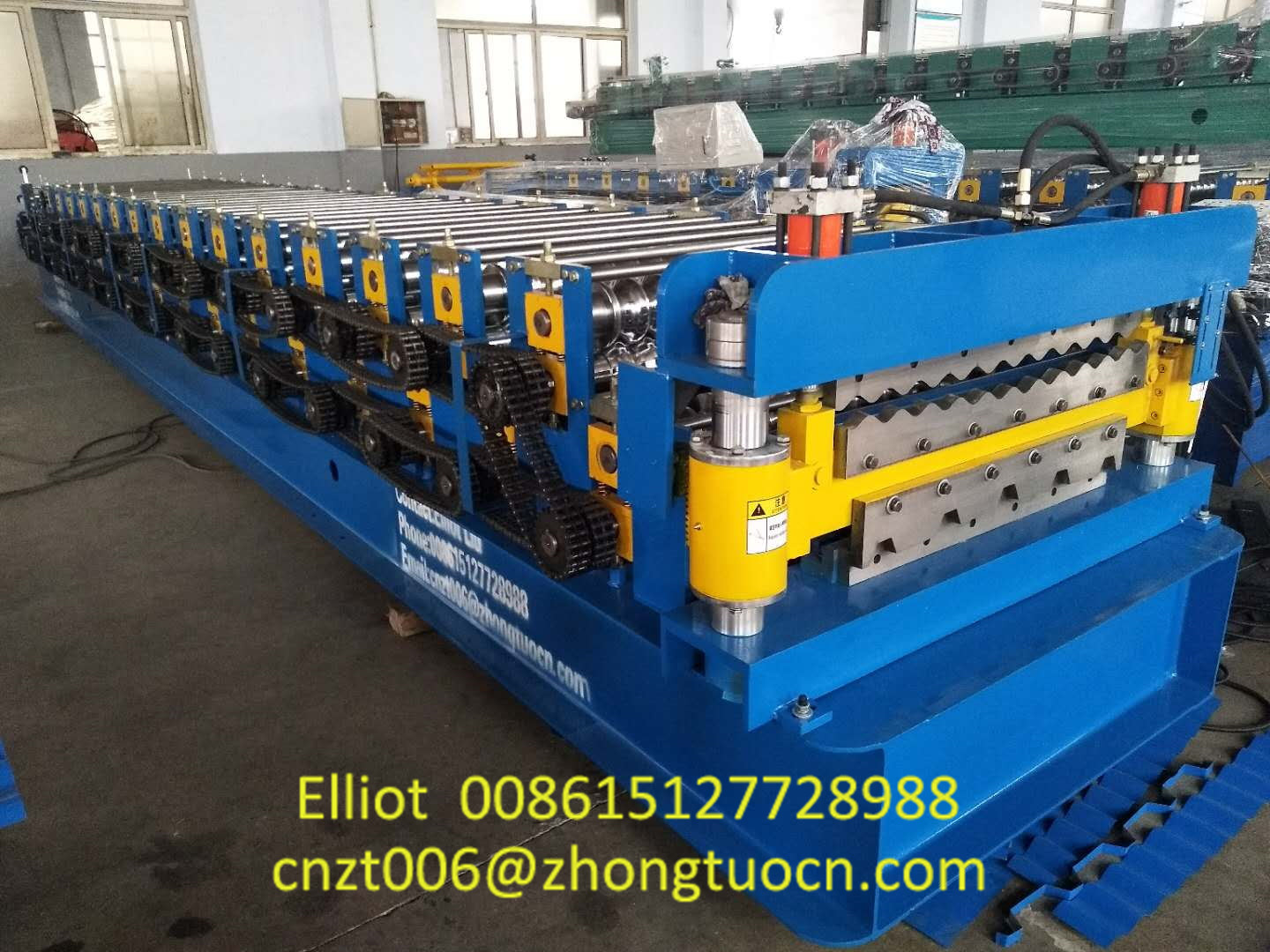 Double Layer Roofing Sheet Machine Produced for South Africa (3)